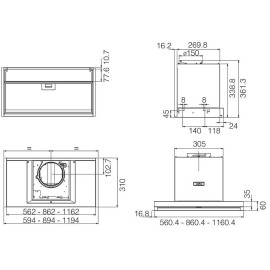 Вытяжка ELICA BOXIN ADVANCE IX/A/60 (PRF0180599A)
