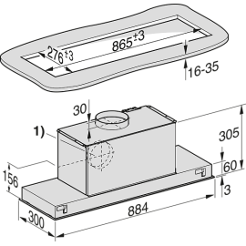Вытяжка MIELE DA 2390 Stainless steel