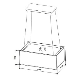Вытяжка EXITEQ EX-1459 white