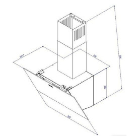 Вытяжка KANZLER D 558 W