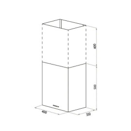 Вытяжка MEFERI ROOMBOX40BK LIGHT