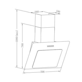 Вытяжка MEFERI AIRBOX60WH POWER