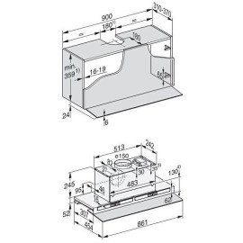 Вытяжка MIELE DAS 4940 TRGL