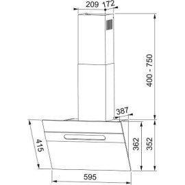 Вытяжка FRANKE STERLING 60 BK (330.0702.955)