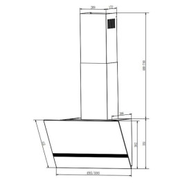 Вытяжка ELIKOR RISE BK 60 BLACK