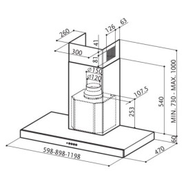 Вытяжка FABER STILO/SP SRM X A60 (325.0557.663)