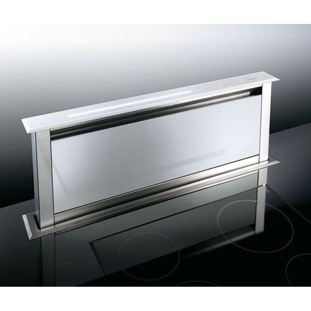Вытяжка BEST Lift Glass Нерж. сталь+белое стекло 07756005A