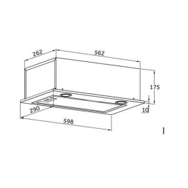 Вытяжка HOMSair Camelia 60RD черный