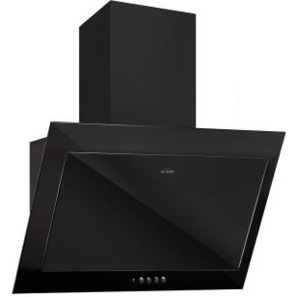 Вытяжка ELIKOR КВ Коралл 60П-430-К3Д черный/черн.стекло