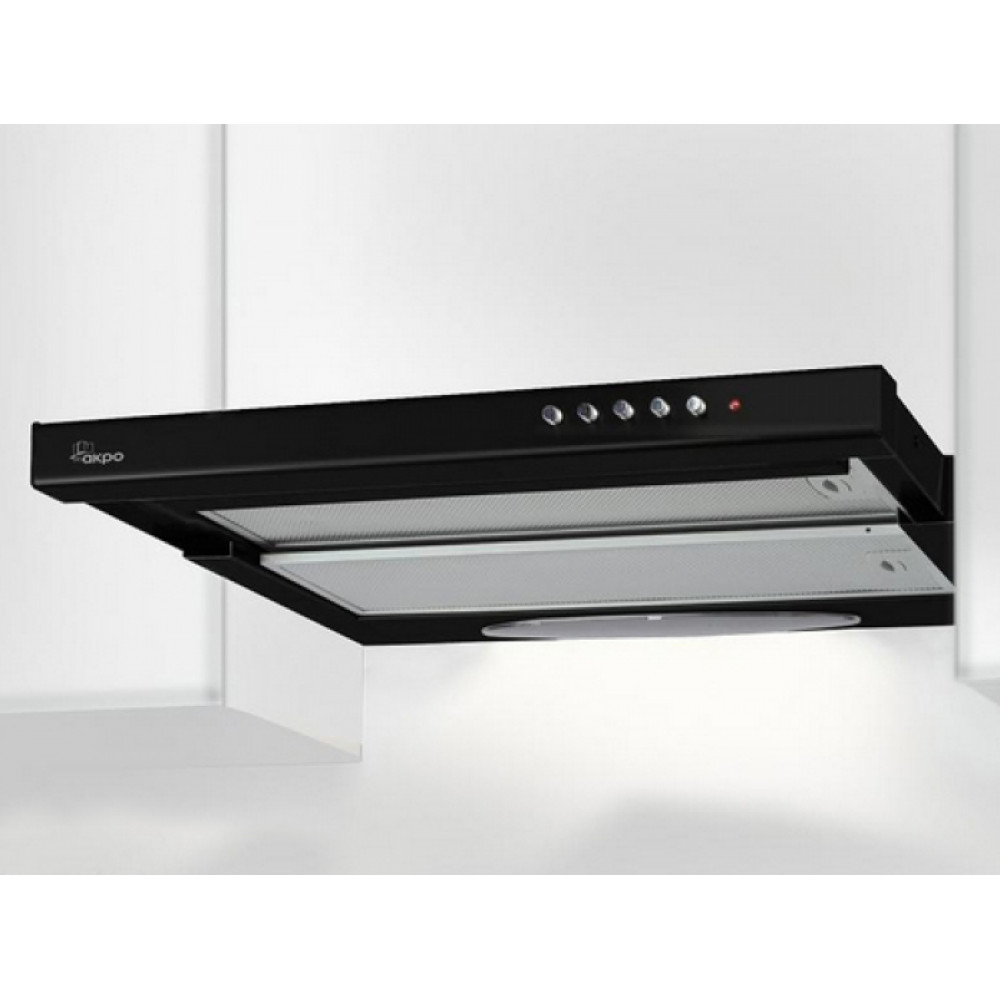 Встраиваемая вытяжка AKPO wk-7 light duo 60 черный
