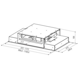 Вытяжка FABER 110.0428.451 FABER HEAVEN GLASS 2.0 WH FLAT A120