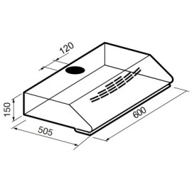 Вытяжка KORTING kht 6332 br