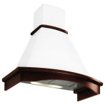 Вытяжка FALMEC mimosa 60 gofratto bianco toulipier grezzo (600) s