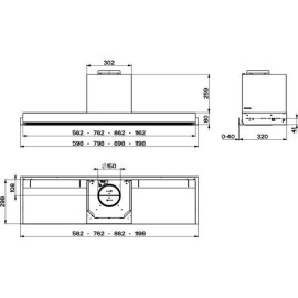 Вытяжка FABER IN-NOVA PREMIUM BK M A120 (305.0625.237)