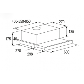 Вытяжка KUPPERSBERG slimlux ii 60 sg