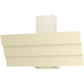 Вытяжка MAUNFELD CASCADA TRIO 90 темно- бежевое стекло/фурнитура хром