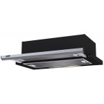 Вытяжка KRONASTEEL KAMILLA slim 600 black/inox (2 мотора)
