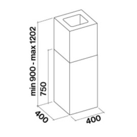 Вытяжка FALMEC MIRA ISOLA 40 CMFI40.E0P2#ZZZI491F
