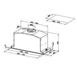 Вытяжка FABER BI-AIR KL A52