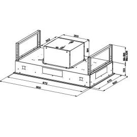 Вытяжка FABER C-AIR KL A90