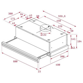 Встраиваемая вытяжка TEKA CNL 6415 PLUS black (40436822)