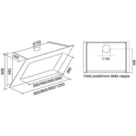 Вытяжка FALMEC Quasar Glass Black 80 CQPN80.E0P2#ZZZN491F