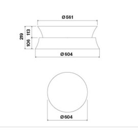 Вытяжка FALMEC DAMA IS.60 White CDCN60.E0P7#ZZZB461F