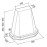 Вытяжка FALMEC PENTA 60 H60 frassino grezzo (600)S CPNN6060.00#FRAT461F