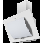 Вытяжка MAUNFELD tower round white glass 60 (белый+белое дугообразное стекло)