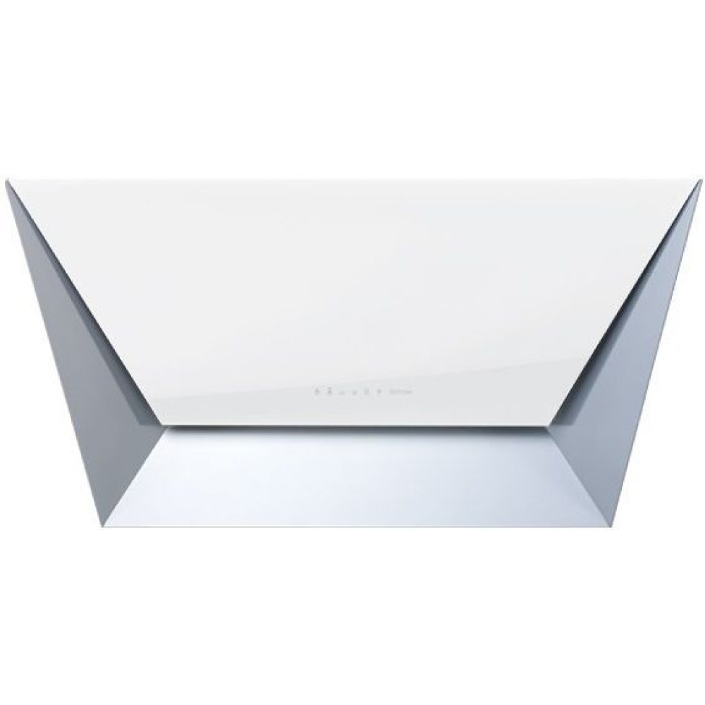 Вытяжка FALMEC PRISMA 115 Vetro BIANCO (800) ECP пристенная,белая,эл.панель