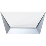 Вытяжка FALMEC PRISMA 115 Vetro BIANCO (800) ECP пристенная,белая,эл.панель