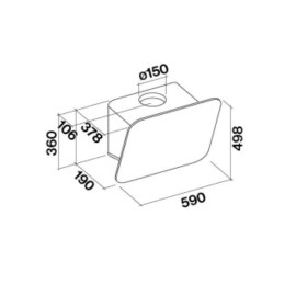 Вытяжка FALMEC Tab Grey 60 CTCN60.E0P2#ZZZZ491F
