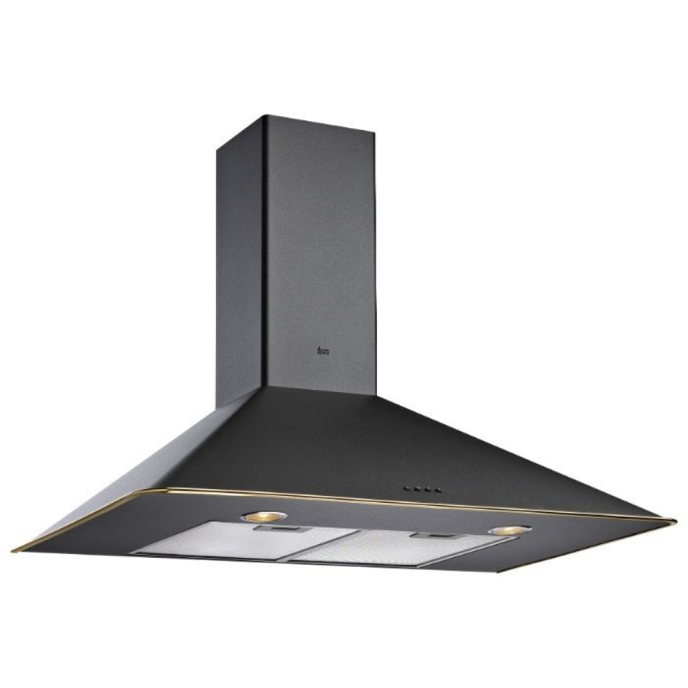 Вытяжка TEKA dos 60 anthracite-brass