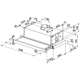 Вытяжка FRANKE FTC 601 WH GL