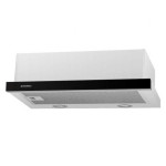 Встраиваемая вытяжка Maunfeld VS LIGHT (GLASS) 60 белый/ чёрное стекло ln