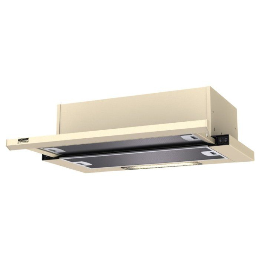 Вытяжка KRONA KAMILLA slim 600 ivory (1 мотор)