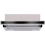 Вытяжка UKINOX стандарт HD1300 600x310 чёрное стекло