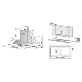 Вытяжка V-ZUG AiroClearCabinet V4000 AE4T-64010