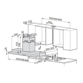 Вытяжка V-ZUG AiroClearCabinet V6000 AE6T6FTLG