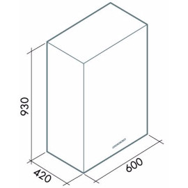 Вытяжка FALMEC altair top 60 inox (800) ecp
