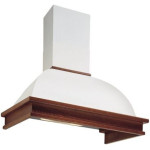Вытяжка FALMEC RONDO/MALIZIA UNPAINTED G-WHITE 90 (белый гофр.корпус+п-покр