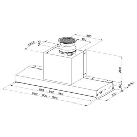 Вытяжка FABER IN-NOVA SMART X A120 (305.0554.567)