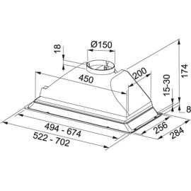 Вытяжка FRANKE 305.0482.701 FRANKE FBI 712 GR V2