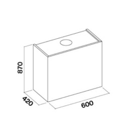 Вытяжка FALMEC Laguna STEEL 60 BLACK CLDN6087.E0P2#ZZZI491F+KACL.824#N