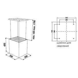 Вытяжка KUPPERSBUSCH IKDU 3900.2 J черное стекло