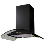 Вытяжка KRONASTEEL sharlotta 600 black/dark glass 3p