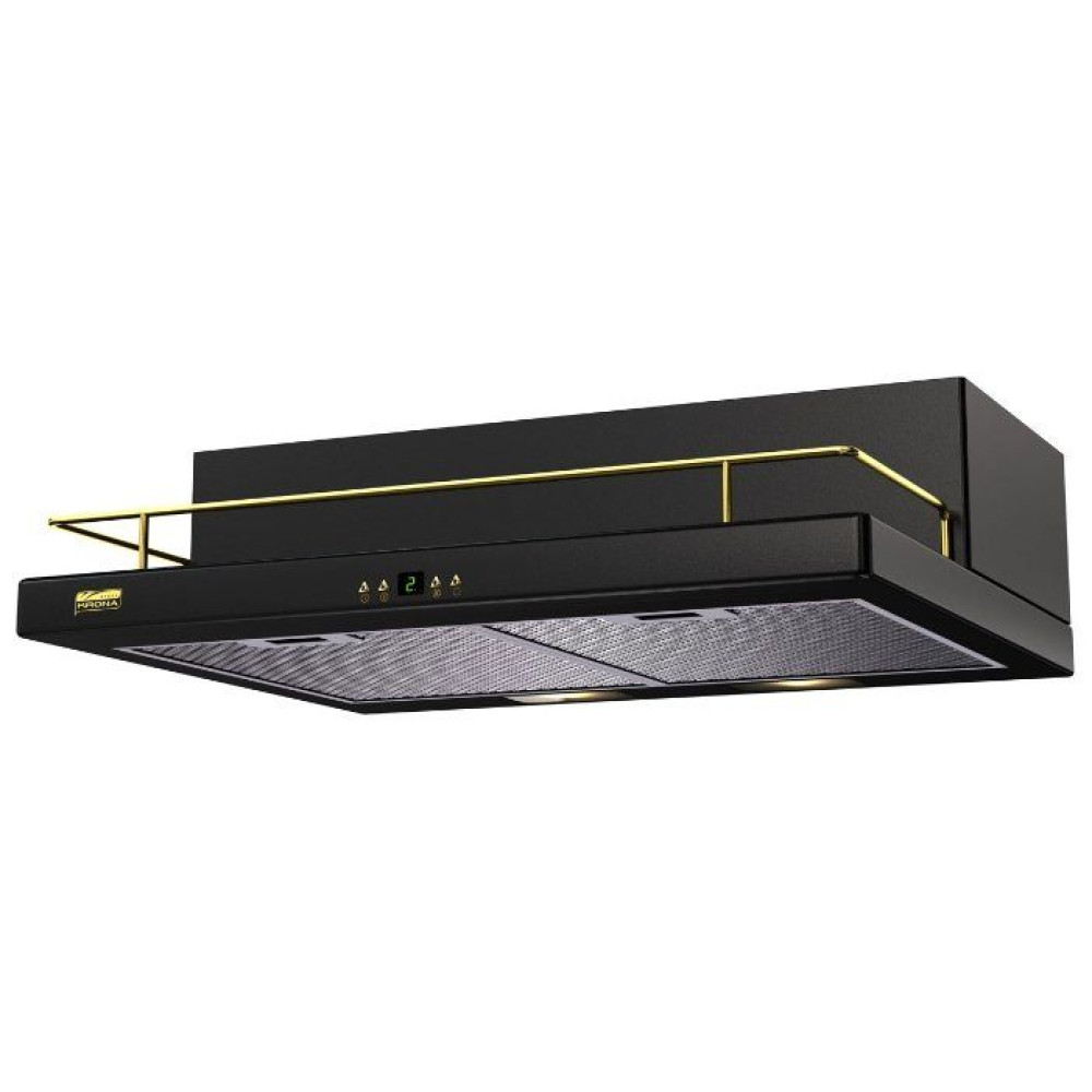 Вытяжка KRONASTEEL mila 500 black/gold 3p