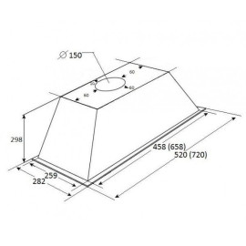 Вытяжка KUPPERSBERG INLINEA 52 B
