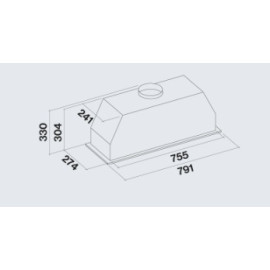 Вытяжка FALMEC GRUPPO INCASSO PRO PLUS (CGPW80.E2P2#EUI410F)