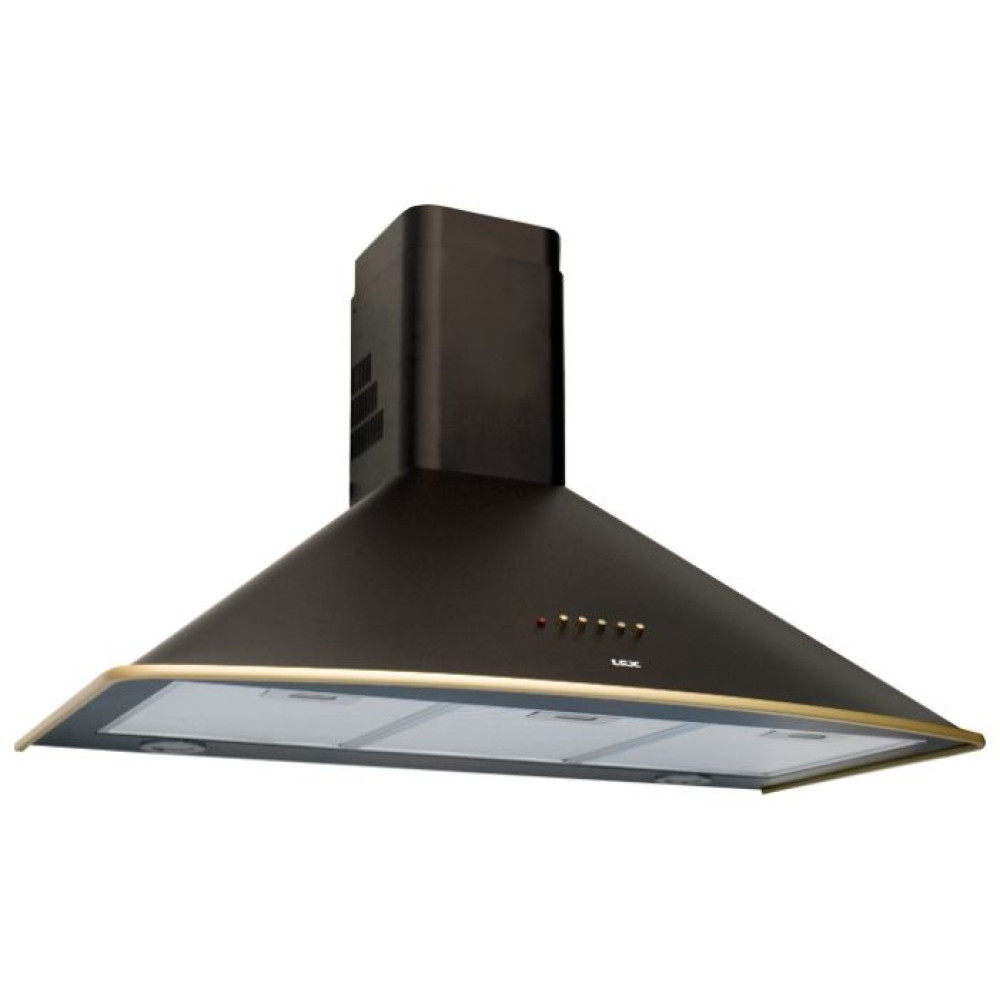 Вытяжка LEX am arco 900 p-b negra gold